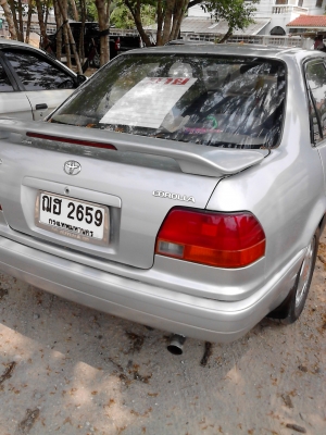 รถบ้านTOYOTA COLOLLA 1.6 GXI. ปี96 ขาย 65000 บาท  ติดต่อ.081-427-3941