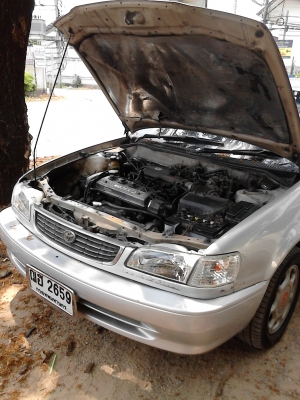 รถบ้านTOYOTA COLOLLA 1.6 GXI. ปี96 ขาย 65000 บาท  ติดต่อ.081-427-3941