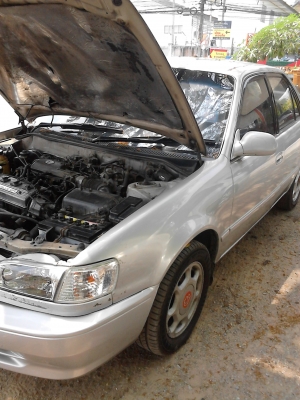 รถบ้านTOYOTA COLOLLA 1.6 GXI. ปี96 ขาย 65000 บาท  ติดต่อ.081-427-3941