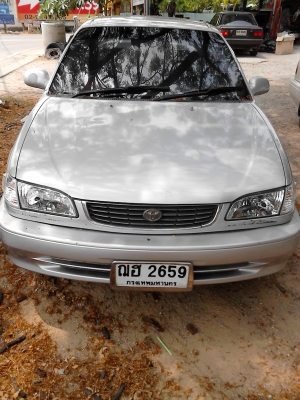 รถบ้านTOYOTA COLOLLA 1.6 GXI. ปี96 ขาย 65000 บาท  ติดต่อ.081-427-3941