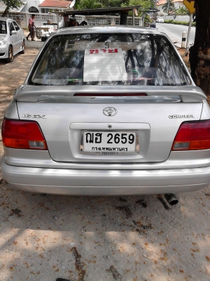 รถบ้านTOYOTA COLOLLA 1.6 GXI. ปี96 ขาย 65000 บาท  ติดต่อ.081-427-3941