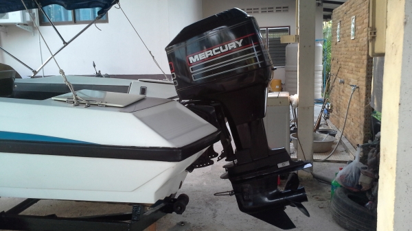 ขายเรือ 16f 90hp mercury