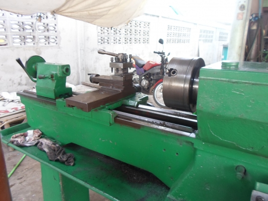 แท่นกลึง 5 ฟุต 2 เพลา เกียร์บล็อก พร้อมใข้ไฟบ้าน 45,000 ลดสุด ๆ