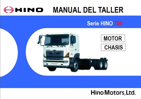 คู่มือซ่อม HINO 700 Series ครบทุกระบบ... เป็น pdf ไฟล์ คมชัดสุดๆ