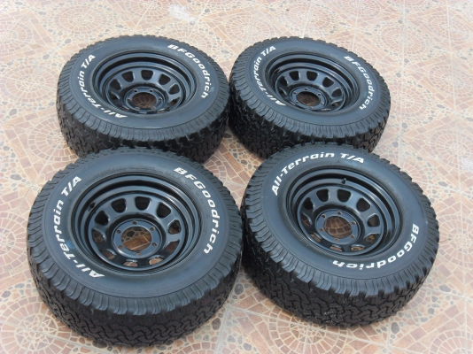 ขายกะทะ rock + bf 265/70/16 ปี 11