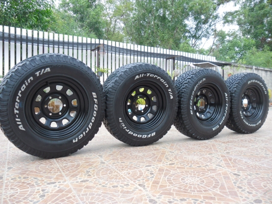 ขายกะทะ rock + bf 265/70/16 ปี 11 ขายกะทะ rock + bf 265/70/16 ปี 11