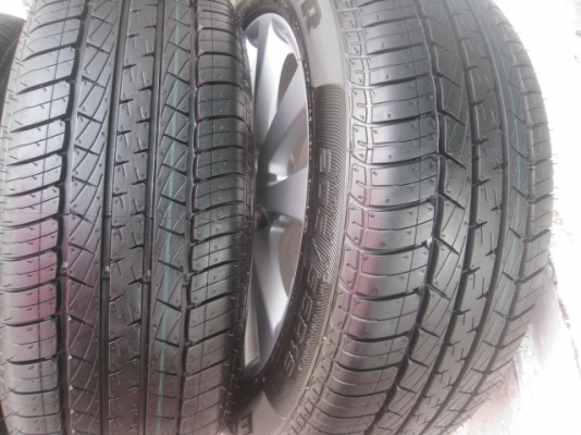 ขายล้อแม็กป้ายแดง civic fb 16"x6.5" et45 5รู114.3 + ยาง ปี13 สนใจติดต่อเล็กคลองสามครับ (081-3747940)