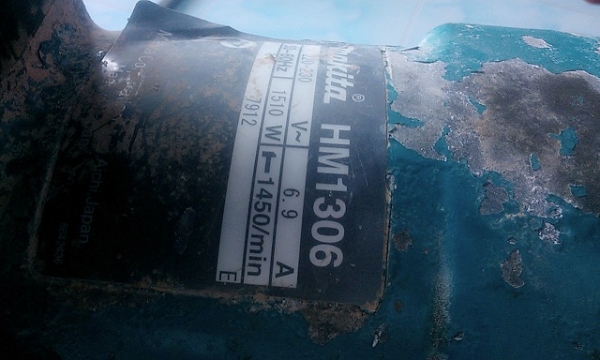 ขาย สกัดไฟฟ้า MAKITA HM1306 แท้ๆ เดิมๆ สภาพดี ราคาถูกๆครับ