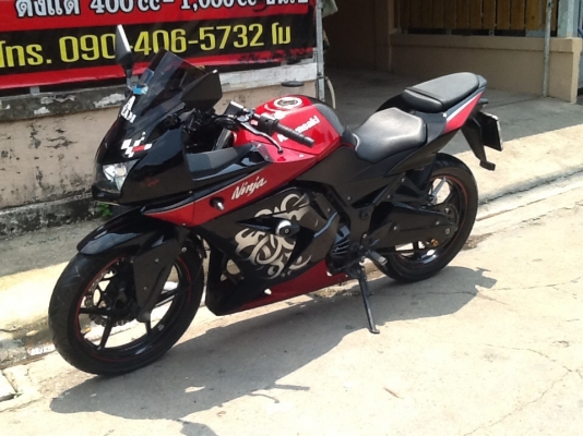 ขาย Ninja250 ปี2010 ลิมิเต็ด ราคาถูกสุดในเว็บ 81,500บาท ต่อรองได้