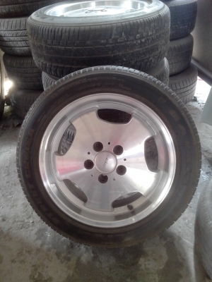 ขายล้อแม็กขอบเบ๊นซ์ 16 5รู 8นิ้ว ออฟ32สภาพสวยไม่คต ไม่ซ่อม แท้เยอรมัน