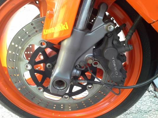 จัดมา Kawasaki ZX9.R900cc.ปี98-99 สีส้มจี๊ด ของแต่งเต็มลำ ท่อไทเทเนี่ยม