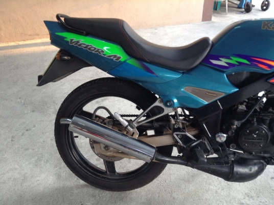 ขาย!!! วิคเต้อ150cc สภาพสวย ล้อแม็ก ปี41 รถเครื่องดีคับ ทะเบียนครบ ภาษีไม่่หมด