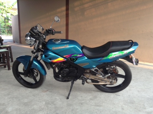 ขาย!!! วิคเต้อ150cc สภาพสวย ล้อแม็ก ปี41 รถเครื่องดีคับ ทะเบียนครบ ภาษีไม่่หมด