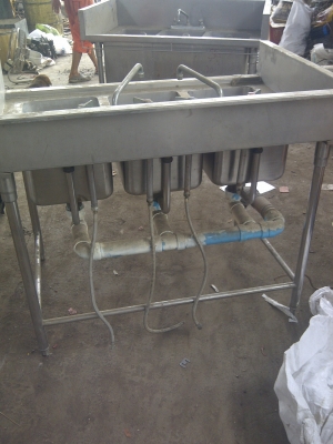 ขาย...ซิงค์ล้างจานแบบ3หลุม ขาย...ซิงค์ล้างจานแบบ3หลุม