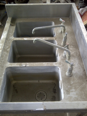 ขาย...ซิงค์ล้างจานแบบ3หลุม ขาย...ซิงค์ล้างจานแบบ3หลุม
