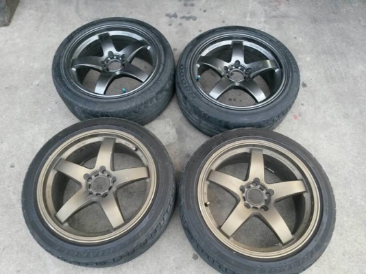 ขายล้อแม็กซ์พร้อมยาง โปรเจคดี   ยาง 215-45-17 -ปี 12