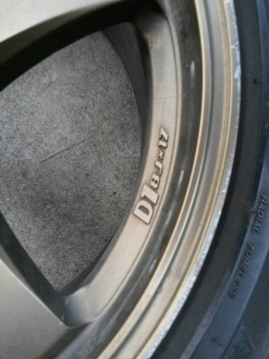 ขายล้อแม็กซ์พร้อมยาง โปรเจคดี   ยาง 215-45-17 -ปี 12