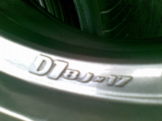 ขายล้อแม็กซ์พร้อมยาง โปรเจคดี   ยาง 215-45-17 -ปี 12