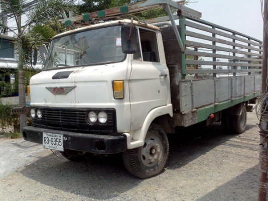 ขายรถบรรทุกหกล้อฮีโน่KM350 เครื่องEQ 100 เครืองติดวิ่งได้