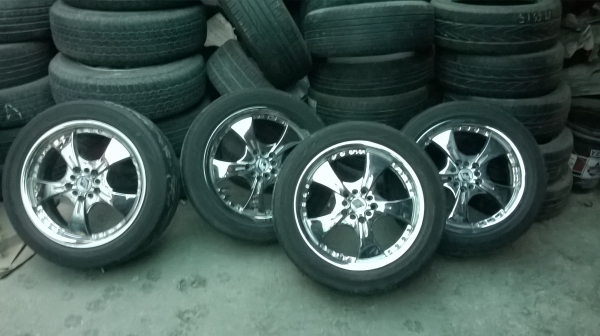 ขายล้อขอบ17 5รู114 5รู100 ชุดละ8500