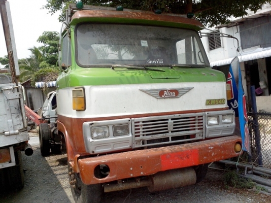 ขายรถบรรทุกหกล้อ ฮีโน่หัวครัชซีKM540 เครื่อง 117 แรงม้าแน่นมาก WO4D