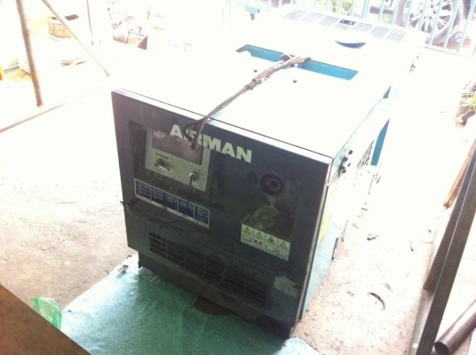 ขายด่วนเครื่องปั๊มลมAIR MAN PDS50S พร้อมใช้ เก่าญี่ปุ่น