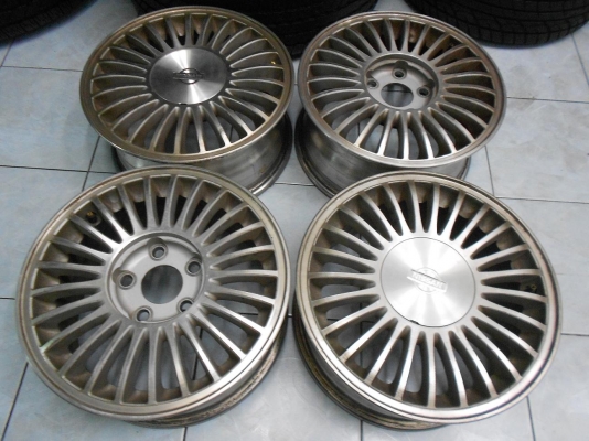 ขายล้อแม็กเปล่า Nissan cefiro A32 ขอบ 15 สวยๆ 1 ชุด