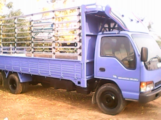 รถ  ISUZU  NQR  120  กระบะยาว  5.70  เมตร  เครื่องดี  ครัชชีสวย