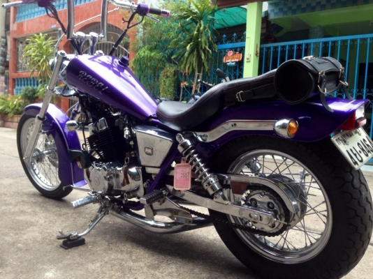 ต้ำพระราม2ขายHONDA REBEL 250 ทะเบียนแท้โอนขนส่ง ภาษีเต็ม สภาพแต่งเต็มสวยงาม100\%