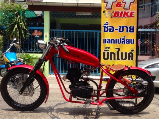 ต้ำพระราม2ขายของสะสมสวยๆคับ HONDA JX110 แต่งแนวHDสงครามโลก US-ARMY เอกสารทะเบียนแท้