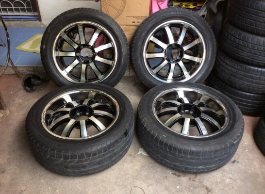 ขายล้อขอบ 20 6รู กว้าง9 พร้อมยาง YOKO  ถูกๆครับ 14000