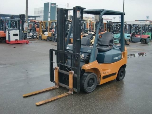 ขายฟอร์คลิฟต์ TOYOTA 7FG15 ( SPECS JAPAN )  เกียร์ MT  , ขอบคุณมากครับ พี่สมพงษ์  สมุทรสาคร