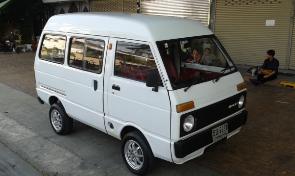 ตู้กะป๊อไดฮัทสุ s70หลังคาสูงประตูสไลด์2ข้าง สวยนางฟ้า เครื่องเกียร์ช่วงล่างสมบูรณ์ เล่มแท้ชุดโอนครบ แอร์ ช้าอด