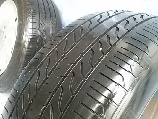 แม็ก 16 เดิม ติด เบนซ์ W211 ฝาเบียร์ ยางดีมาก90\% * 10000