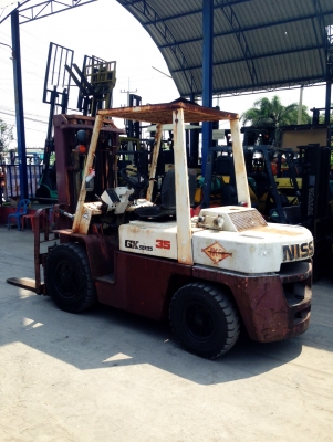 -:-*&bull;*ข า ย ร ถ ย ก เ ก่ า น อ ก*&bull;*-:-NISSAN FD35 เสาสูง4.5เมตร สไลด์แผงงา 083-062-0223