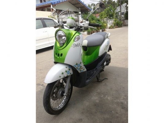 Fino สีเขียวขาว เกย์แยก รถสวยเครื่องเดิม พร้อมใช้