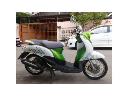 Fino สีเขียวขาว เกย์แยก รถสวยเครื่องเดิม พร้อมใช้ Fino สีเขียวขาว เกย์แยก รถสวยเครื่องเดิม พร้อมใช้