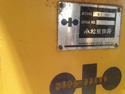 ขายรถตัก WA100-1 สภาพสวยพร้อมใช้ นำเข้าจากประเทศญี่ปุ่น ติดต่อ อำพล 090-9694506/080-3031241