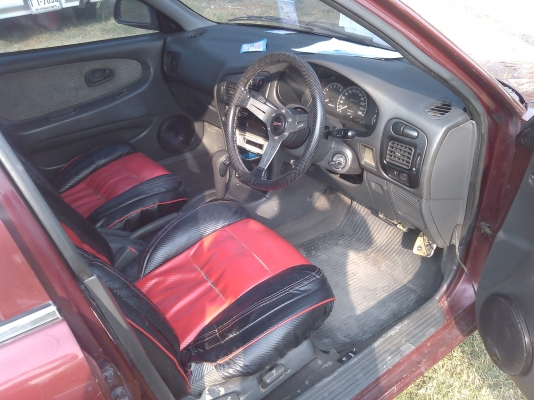 อยู่บางปะหัน e car สวยซิ่ง เกียร์ออโต้ แกสLPG แอร์หนาว มาดูเลยวัยรุ่น สีสวย