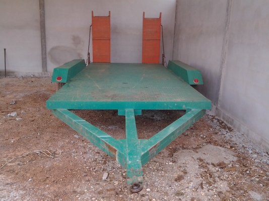 ขายเทรลเลอร์ขนรถเกี่ยวข้าว รถแบคโฮ