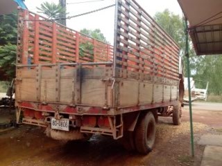 HINO FD154 เครื่อง EH5OO ยาง900 กะบะยาว 5.2 ม. กว้าง 2.5 ภาษีเต็ม ไม้อย่างสวย