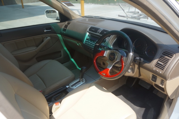 HONDA CIVIC ตาเหี่ยว 2003 ขายรถสวย ติดแก็ส LPG ล้อ MAX แอรฺเย็น เครื่องเดิม เกียร์ ช่วงล่างดี สีสวย ภายในสภาพดี รถพร้อมใช้งาน จัดไฟแนนได้ ฟรีดาวน์ HONDA CIVIC ตาเหี่ยว 2003 ขายรถสวย ติดแก็ส LPG ล้อ MAX แอรฺเย็น เครื่องเดิม เกียร์ ช่วงล่างดี สีสวย ภายในสภาพดี รถพร้อมใช้งาน จัดไฟแนนได้ ฟรีดาวน์