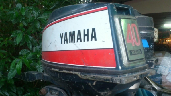 ขายเครื่องยนต์เรือ  YAMAHA  เก่าญี่ปุ่น