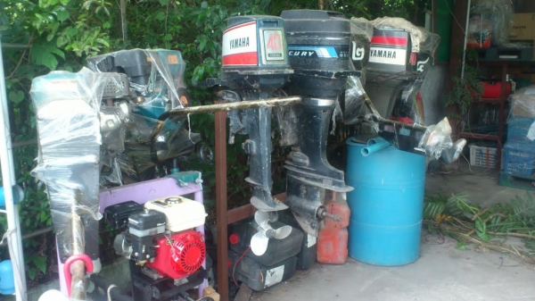 ขายเครื่องยนต์เรือ  YAMAHA  เก่าญี่ปุ่น