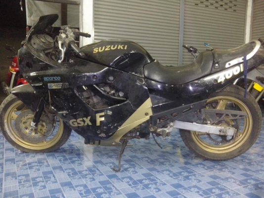 ขาย gsx400f อินวอย ขายตามสภาพนะครับ ของครบทุกชิ้น สภาพรถจอดนานครับ 29,000 สนใจสอบถามได้นะครับ 0954933733
