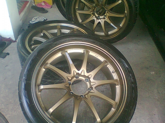 แม็ก CE ขอบ 22 ครบชุด 4 เส้น