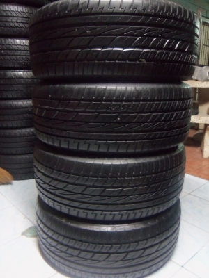 ขายยาง NITTO NT850 Made in Japan 225-50-17 ปลายปี08 ดอกเต็ม90\% ไม่บวม ไม่กินข้าง พร้อมใส่ถ่วง ชุดละ 2,900 บาท