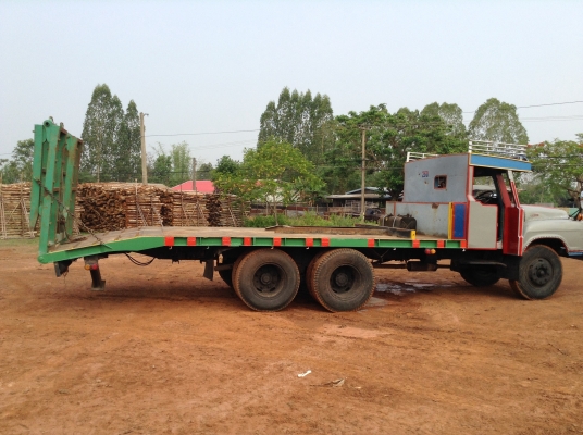 ขายเทเลอร์บรรทุกรถเกี่ยว+แบคโฮ 10 ล้อหัวยาวเพลาเดียว หางพับไฮดรอริค เครื่อง+เกียร์ EH700 168 HP คัสซีสวยตลอดเส้น ช่วงล่างลูกหมากร้อยเฟืองท้าย FUSO พวงมาลัยพาวเวอร์ ทะเบียนพร้อมโอน ราคาต่อรองได้