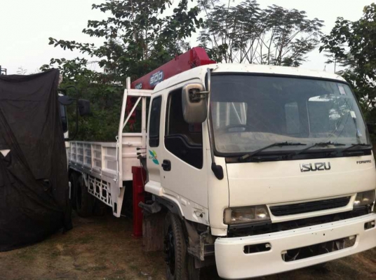 มีรถอีซุเด้ก้ามาขาย10ล้อติดเครน5ตัน2เพลาเครื่องดีคัชซีสวยสภาพพร้อมใช้เจ้าของขายเอง0892050655ติดต่อด่วน