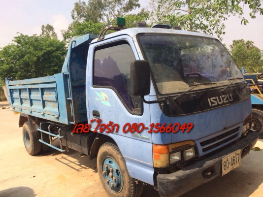 ***ขายแล้วครับขอบคุณ Truck2hand ขาย6ล้อดั้มดินสภาพดีราคาเบาๆ ISUZU NPR120 NPR66LX5T ห้างแท้ปี41 เครื่องเดิมเกียร์ใหญ่ เครื่อง4HF1 120แรงฝาดำ เครื่องดีแน่น เกียร์J6เกียร์ ช่วงล่างเดิม คัสซีสวยเดิมไม่ปะไม่ดาม กระบะดั้มเหล็กสามมิตร5ตันยิงหน้า3.60ม. สภาพดี พื